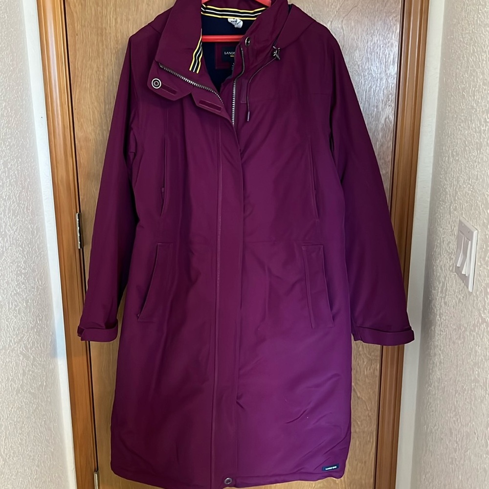 Lands’ End Parka Warm Jacket Large
